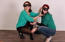 blindfolded blindfold challenge cuffgirl escape handcuff handcuffs fun