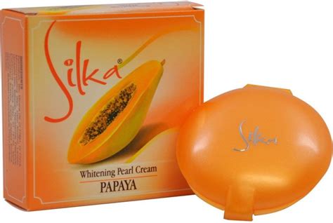 Buy Silka Papaya Whitening Pearl Cream 6gm At Lowest Price