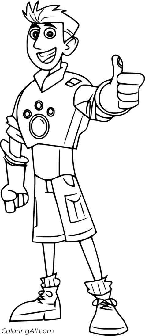 Wild Kratts Coloring Pages 28 Free Printables Coloringall