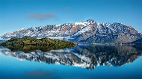 Sfondi Nuova Zelanda Glenorchy Natura Montagna Fiumi 1920x1080