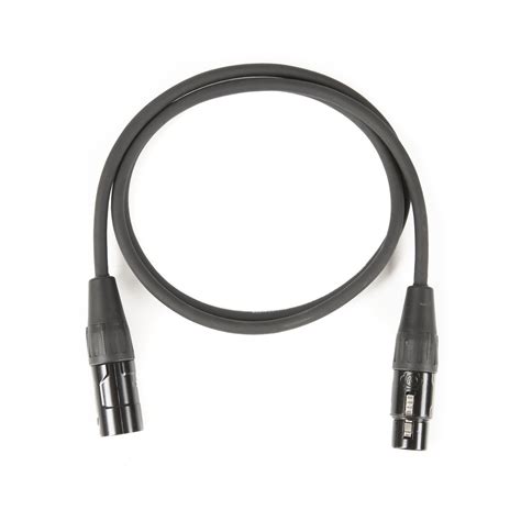 Lightmaxx Ultra Series 3 Pin Dmx Cable 1m Black Favorable Buying At Our Shop