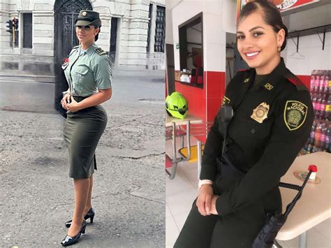 ‘yo sí le pago la multa mamita dicen a sexy policía colombiana