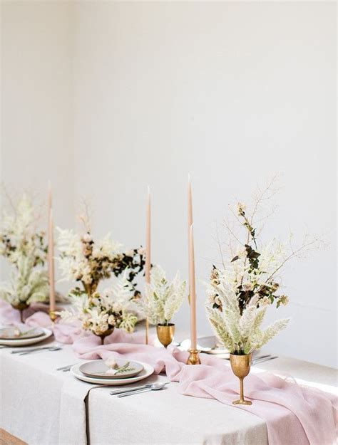 Romantic Natural Spring Tablescape Ideas Wedding And Party Ideas