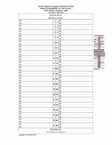 Photos of Free Electrical Panel Schedule Template Excel