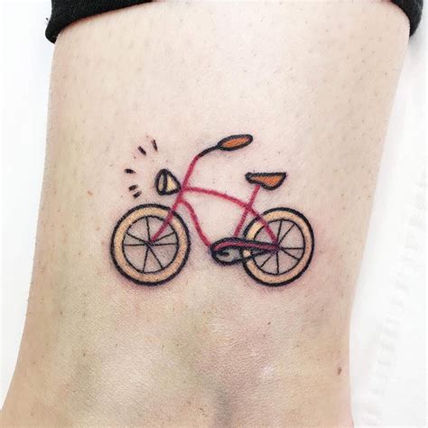 17 Bike Tattoos Youll Love Bike Tattoos Small Tattoos Arm Tattoos