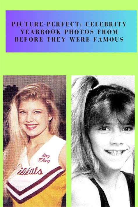 Picture Perfect Celebrity Yearbook Photos From Before They Were Famous