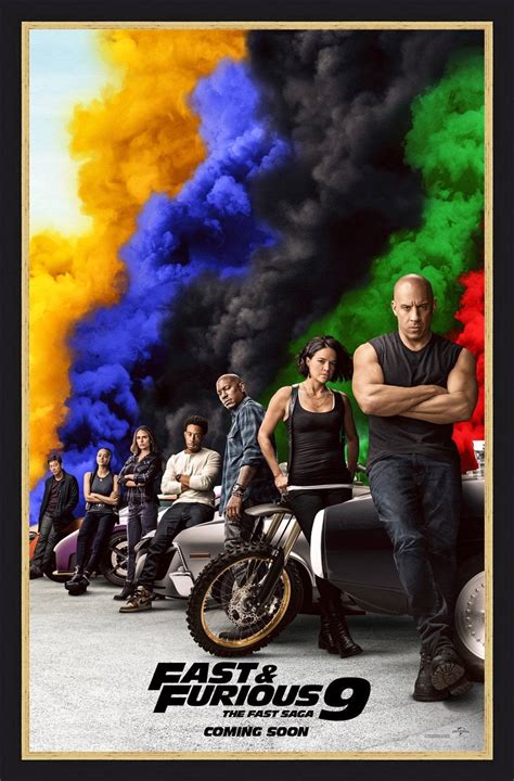 Fast And Furious 9 Poster : Dominic Toretto In Fast Furious 9 Fast And Furious Cast Movie Fast 