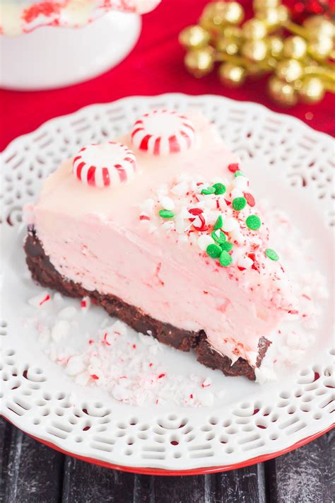 No Bake Peppermint Bark Cheesecake Recipe Pumpkin N Spice