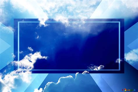 Beautiful Sky Banner Template Background №189523