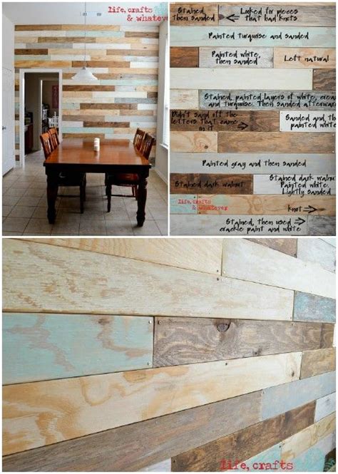 Decor house design wood paneling pallet walls home diy weathered wood new homes peel and stick wood home remodeling. 15 Creatively Genius DIY Wood Walls | Diy wood wall, Home diy, Home