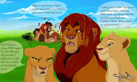 It Was A Bad Idea By Mysteriousharu On Deviantart Lion King Fan Art