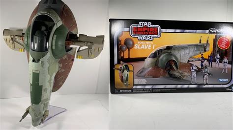 Star Wars Vintage Collection Slave 1 2020 Boba Fetts Ship Review Youtube