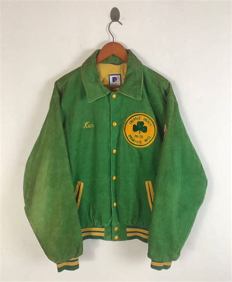 Vintage True Vtg 70s Rennoc Police Corduroy Varsity Jacket Grailed