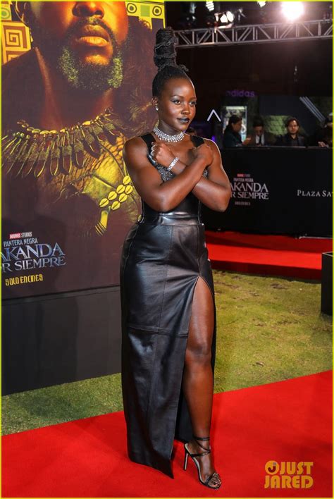 Lupita Nyong O Shows Off Two Looks For Black Panther Wakanda Forever Mexico City Premiere