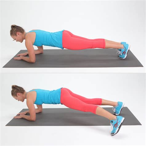 Plank With Side Step Core Strengthening Exercises For Runners
