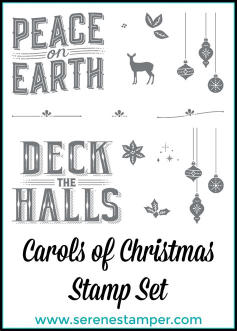 The Serene Stamper Carols Of Christmas Bundle Early Release