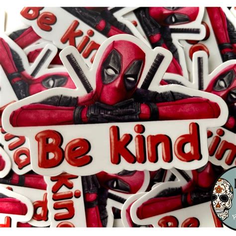 Deadpool Stickers Etsy