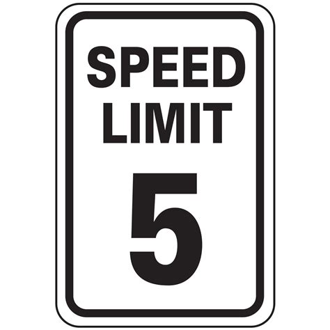 Road Traffic Signs Speed Limit Signs Temporary Road S