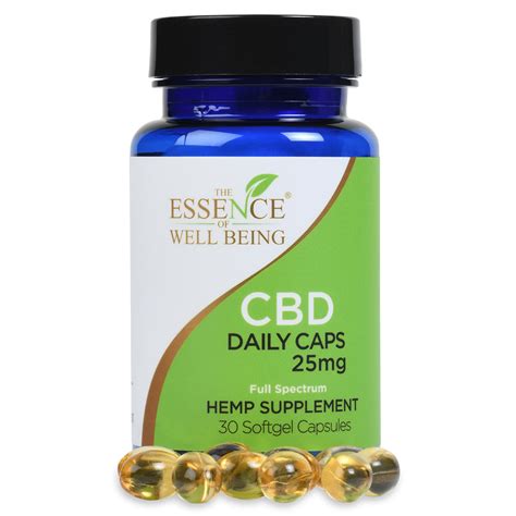 Ewb Cbd Daily Capsules 25 Mg 30 Ct Ewb Hemp