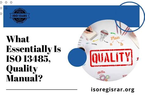 What Essentially Is Iso 13485 Quality Manual