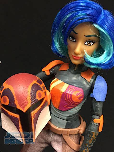 Star Wars Forces Of Destiny Sabine Wren Figure Video Review And Image Gallery