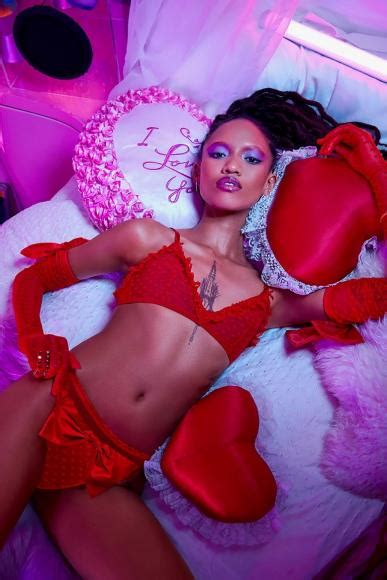 Rihanna Sizzles In Red As She Models Her Savage X Fenty Valentine’s Day Lingerie Luxurylaunches