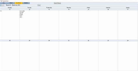 Excel Templates For Biweekly Schedule | Example Calendar Printable