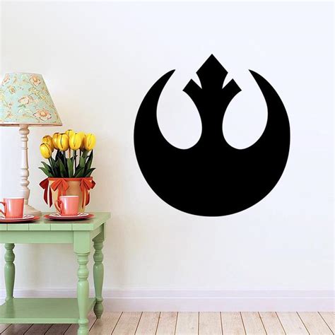 Bohemian wall decor ukzn logo pictures. W-1 Star Wars Wall Stickers Removable - BLACK | Star wars ...