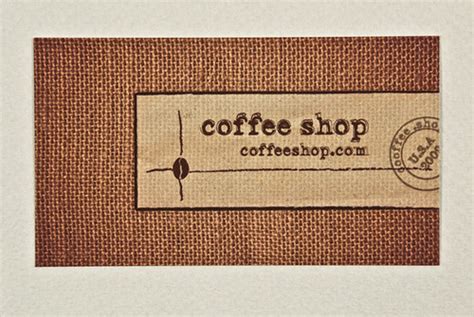 This online gift card is a great gift for coffee lovers. Coffee Shop Business Card | Coffee Shop Business Card design… | Flickr