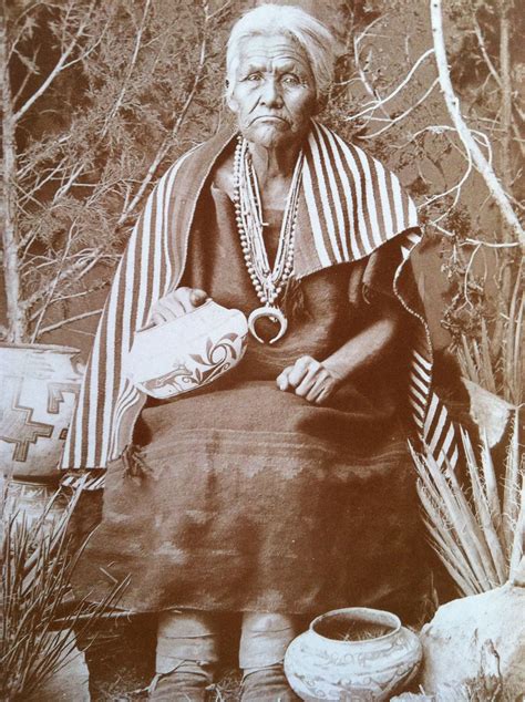 Toqui Naachai Or Old Washee Was A Navajo Medicine Woman Wittick Photo Ft Wingate