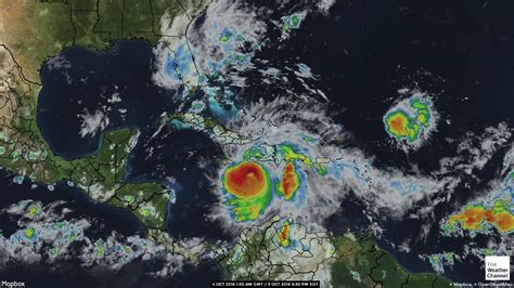 Caribbean Satellite Map Satellite Maps Map The Weather Channel