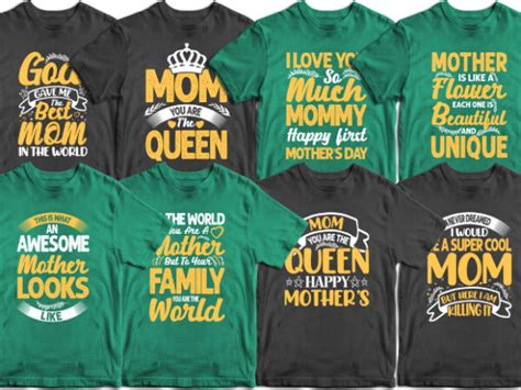 Mothers Day T Shirt Design Bundle T Shirt Mothers Day T Shirt Ideas
