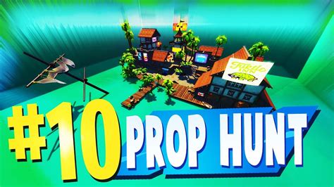 Kenny and i played a new parkour deathrun prop hunt map in. TOP 10 MOST FUN PROP HUNT Maps In Fortnite Creative Mode ...