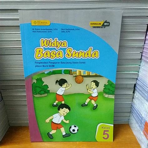 Jual Buku Widya Basa Sunda Untuk Sd Mi Kelas 5 Penerbit Thursina Di