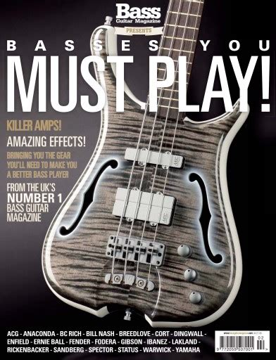 Bass Player Uk Magazine Basses You Must Play Special Special Issue