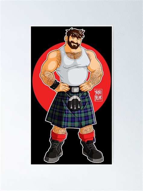 Adam Likes Kilts Poster For Sale By Bobobear Redbubble
