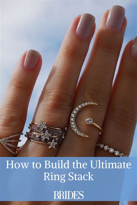 Need More Bridal Bling Here S How To Build The Ultimate Ring Stack