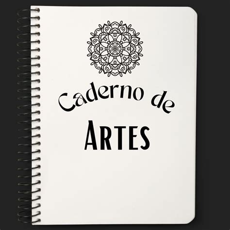 Ideias De Capa Para Caderno De Artes