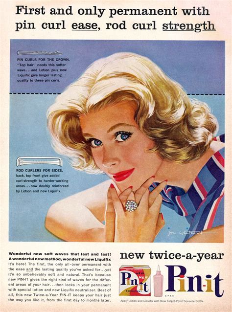 Pin It Vintage Hairstyles Vintage Ads Vintage Illustration