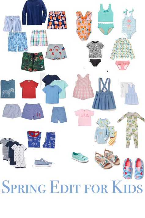 Classic Spring Clothes For Kids Preschoolers Toddlers