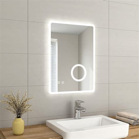 Buy Emke Backlit Illuminated Bluetooth Bathroom Mirror With Shaver