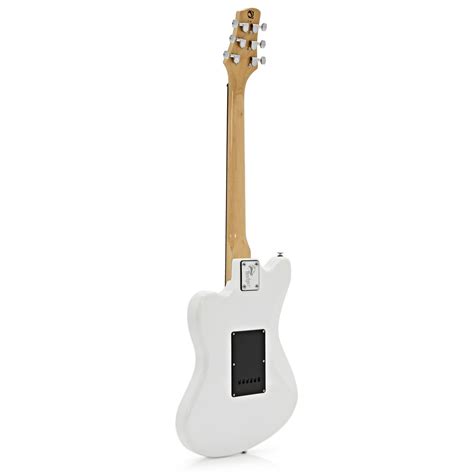 Badger Classic Electric Guitar All White Nearly New At Gear4music