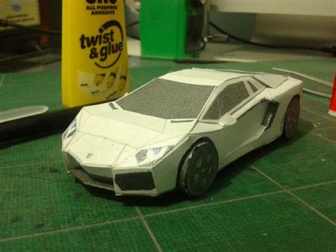 Papercraft And Papermodel Built Model Lamborghini Aventador