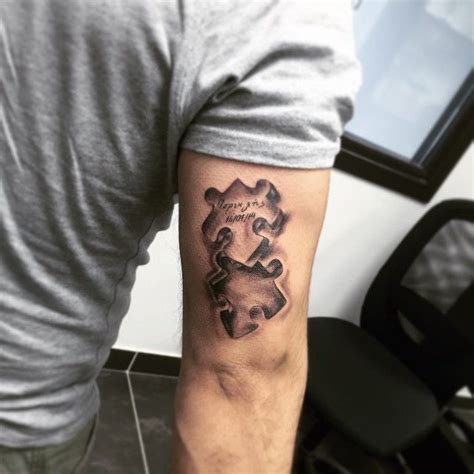 In 2005, autism speaks adopted a blue puzzle piece. puzzle piece tattoos | Stuff to Buy | Pinterest | Tattoos ...