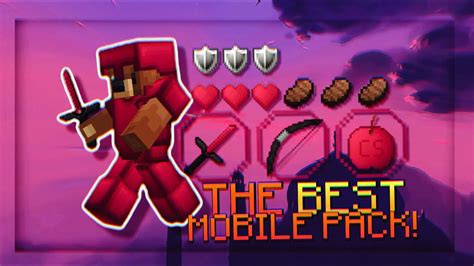 The Best Mobile Pvp Texture Pack Mcpe Hive Youtube