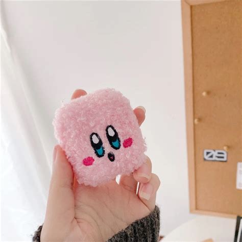 Plush Kirby Airpods Case Shock Proof Cover Iaccessorize