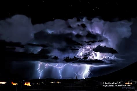 Wallpaper Night Nature Sky Clouds Lightning Storm Atmosphere