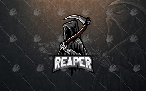 Reaper Esports Logo Reaper Mascot Logo For Sale Lobotz Ltd