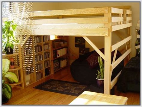 Queen Size Loft Bed With Desk Full Size Loft Beds With Desk Underneath Bedding Set Home
