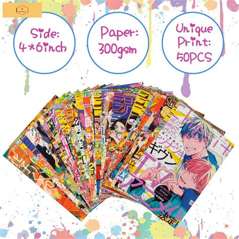 Pcs Anime Magazine Covers Aesthetic Wall Collage Kit Manga Etsy
